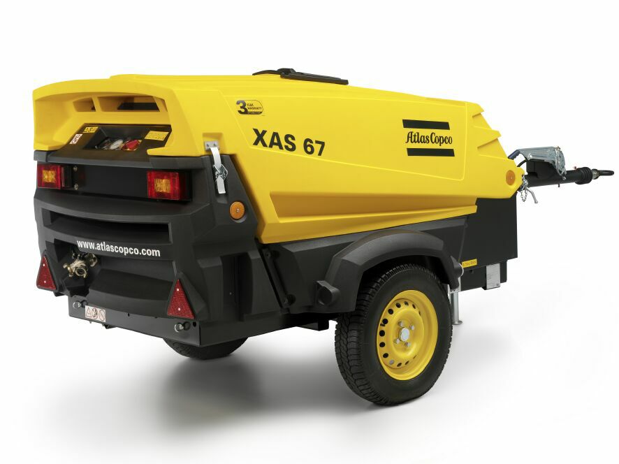 COMPRESOR ATLAS COPCO XAS-67 3.200L
