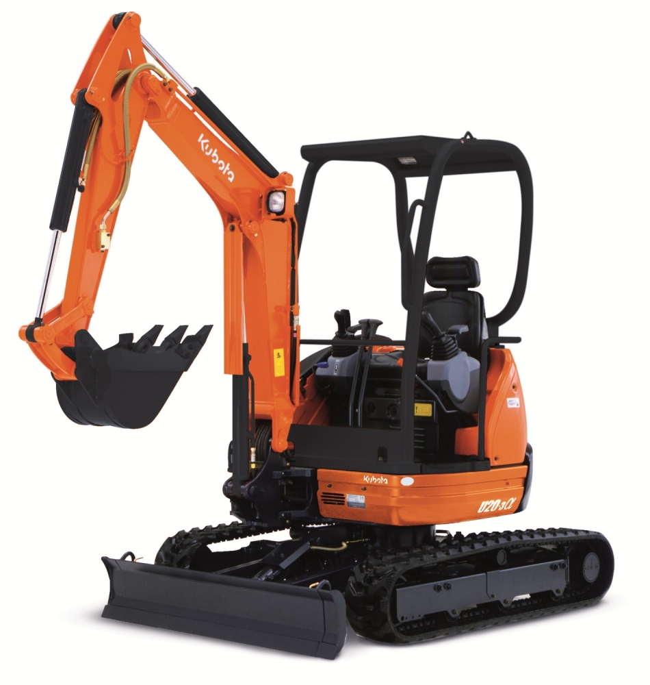 MINI EXCAVADORA KUBOTA U20-3 2030 KG