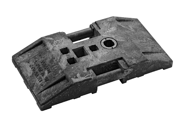 BASE CAUCHO WEMAS 28KG BARRERA Y BALIZA
