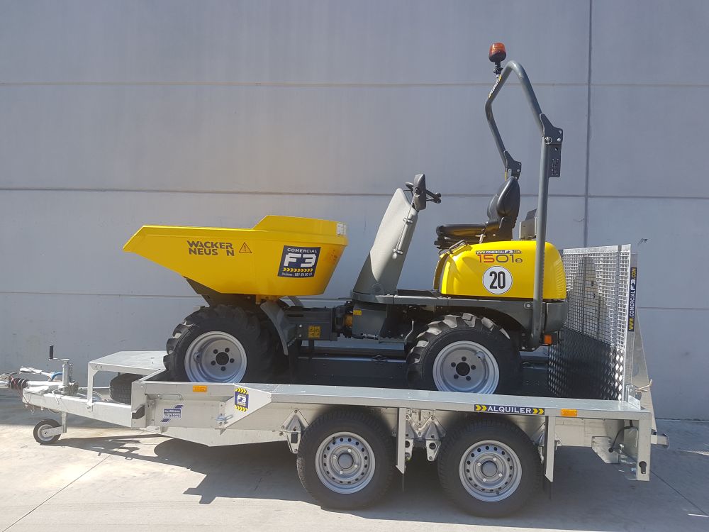 REMOLQUE IFOR WILLIAMS GX105 PORTAMAQUIN