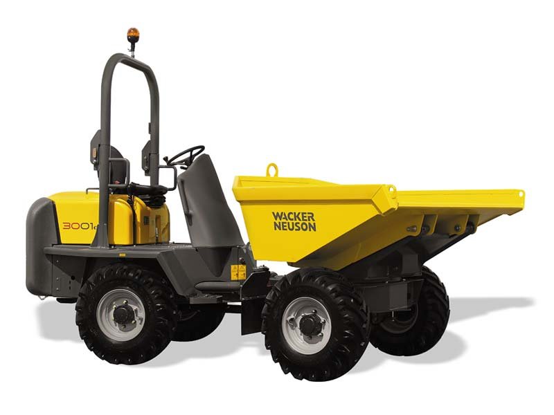 DUMPER WACKER NEUSON 3001 4X4 GIRATORIO