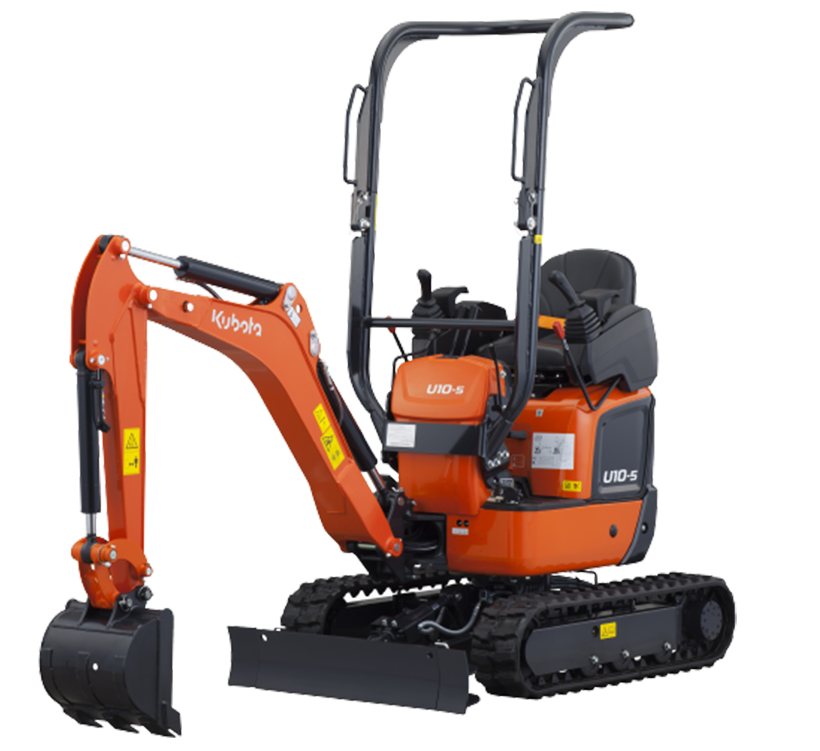 MINI EXCAVADORA KUBOTA U10-5 1200KG
