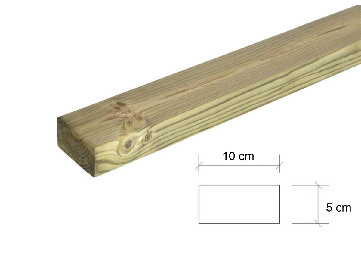 LISTON ENCOFRADO 4500/100X50MM