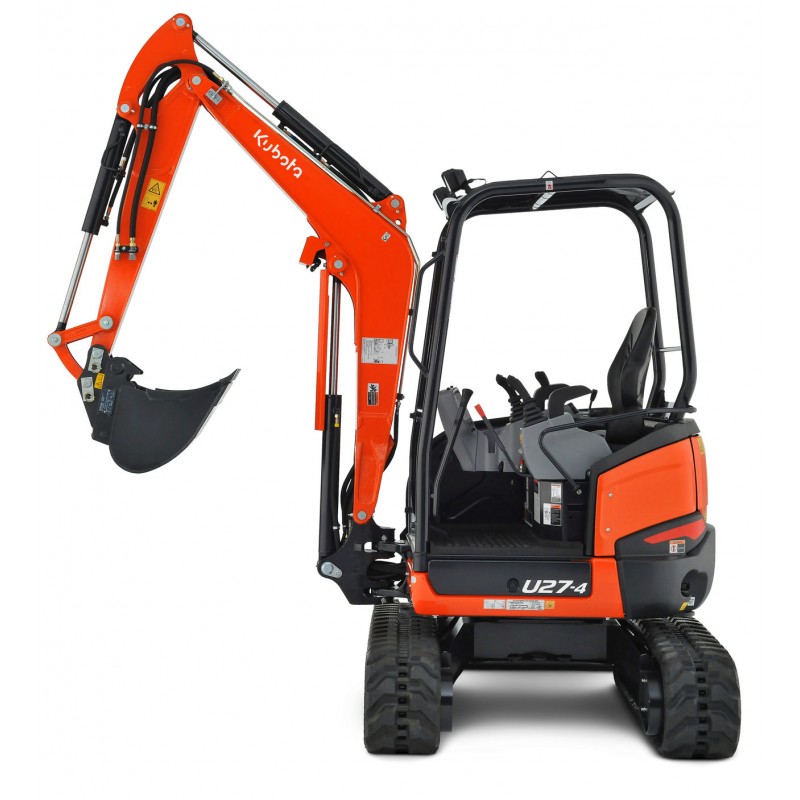 MINI EXCAVADORA KUBOTA U27-4 CANOPY